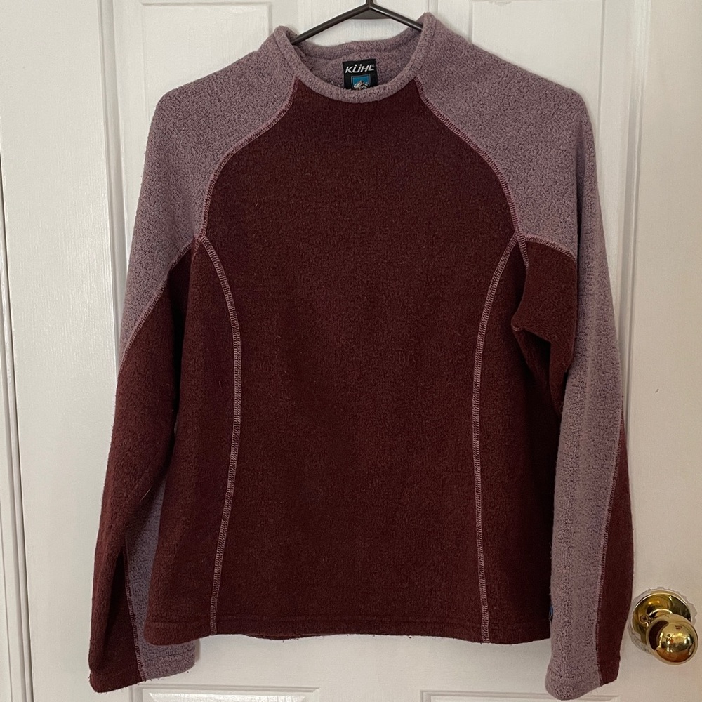 Kühl Two-Tone Pullover Sweater